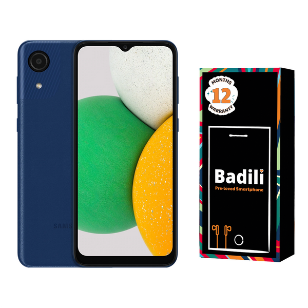 Buy Refurbished Samsung Galaxy A03 Core Mobile with 12 months