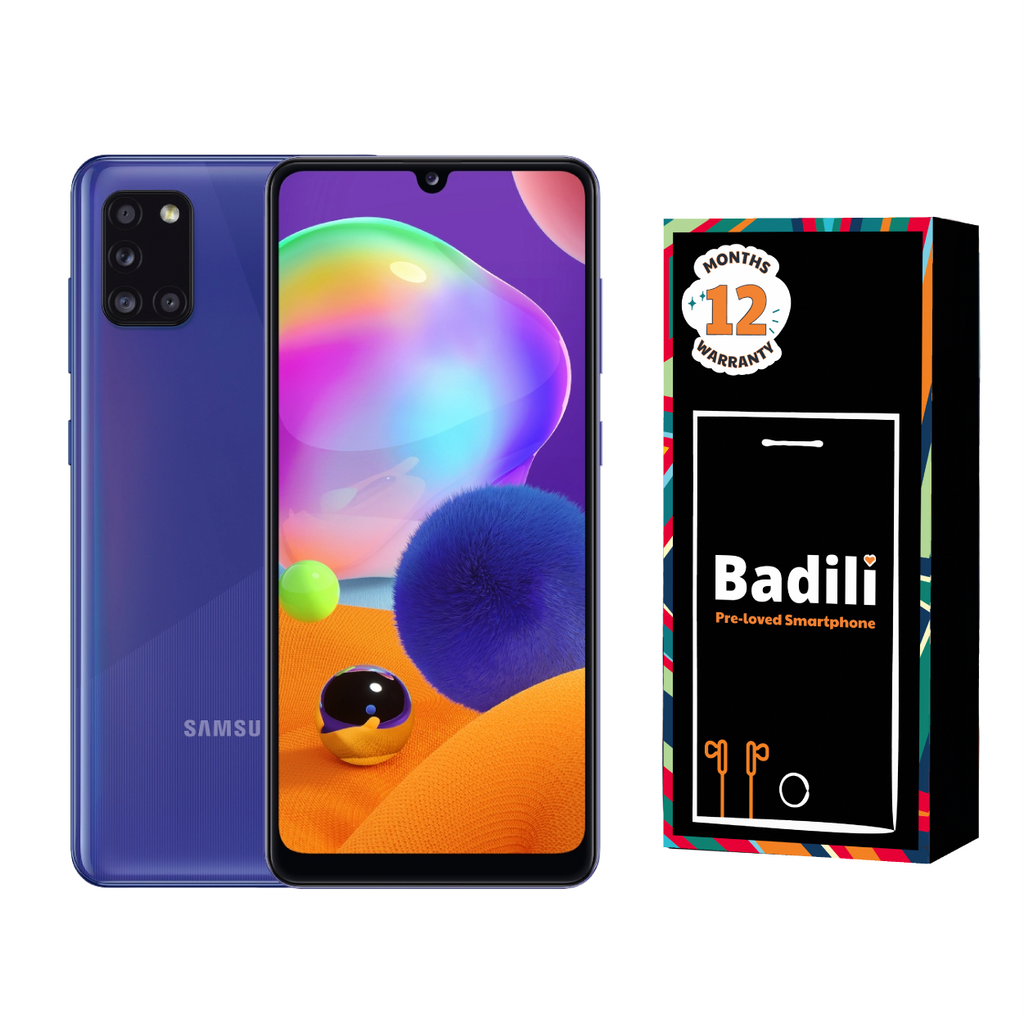 Certified Premium Refurbished Samsung Galaxy A31 Smartphone at a Budget Price