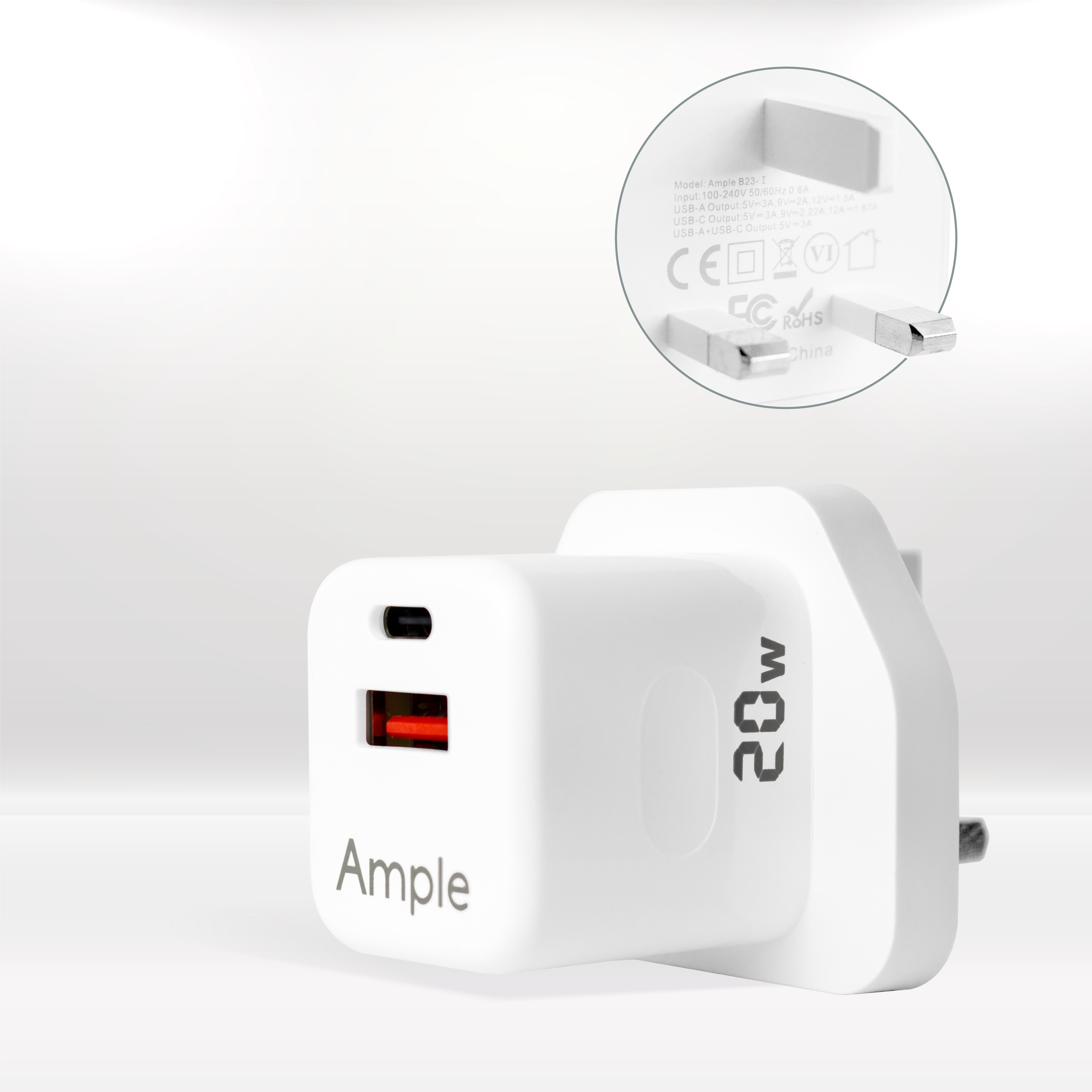 Ample 20W USB Charger