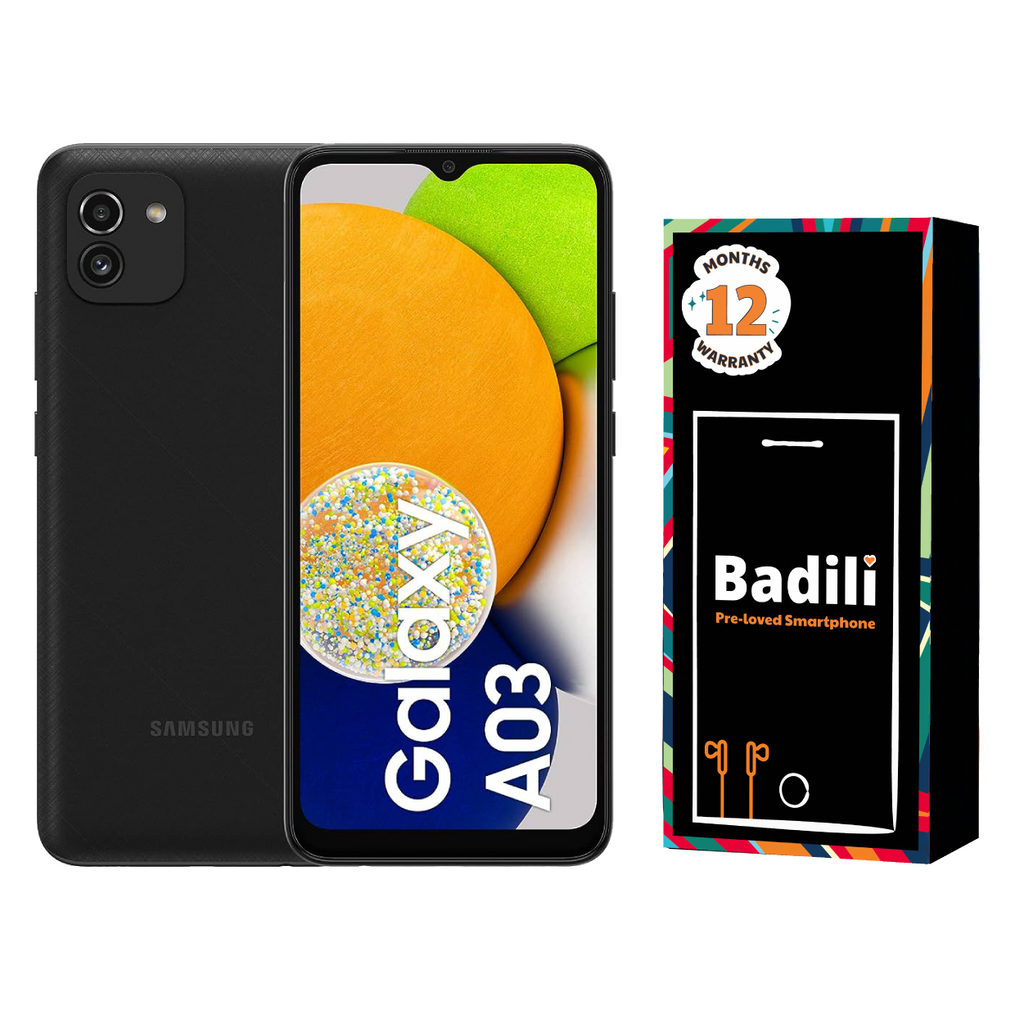 Certified Refurbished Samsung Galaxy A03 Smartphone – 12 Months Warranty