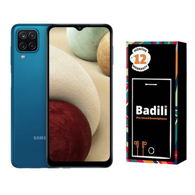 Certified Premium Refurbished Samsung Galaxy A12 Smartphone at a Budget Price