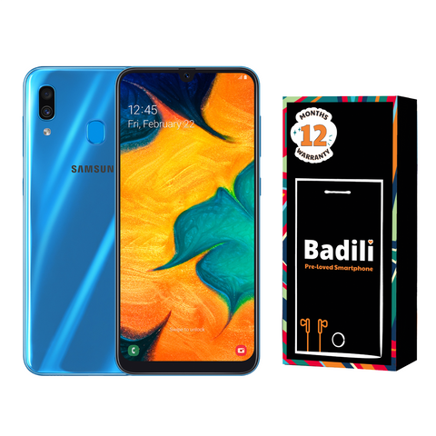 Best Deals on Refurbished Samsung Galaxy A30 Smartphone | Shop at Badili